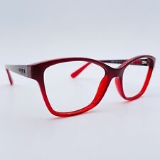 VOGUE eyeglasses TRANSLUCENT RED CATS EYE glasses frame MOD: VO 2998 2348