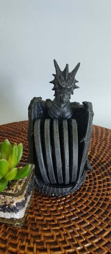 Gothic guardian dragon table - gothic,