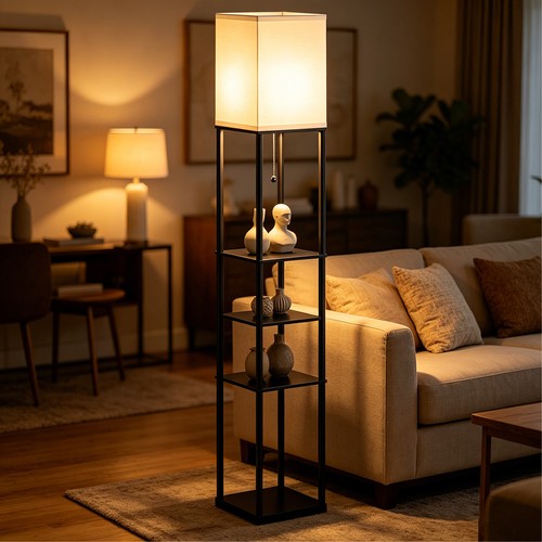 Tier led floor lamp - 4-tier,