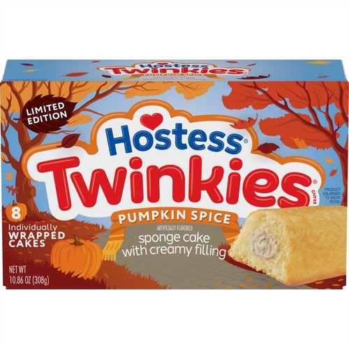 Hostess pumpkin spice twinkies - hostess,