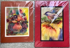 Set of 2 Original Watercolor