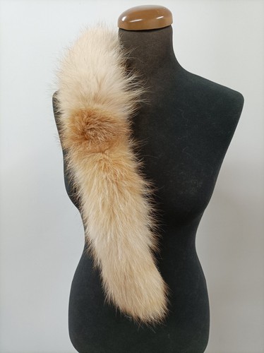 Real fox fur hood - fox, trim