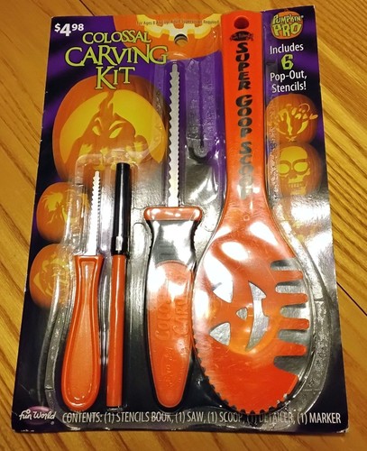 Pumpkin carving kit - carving, giant