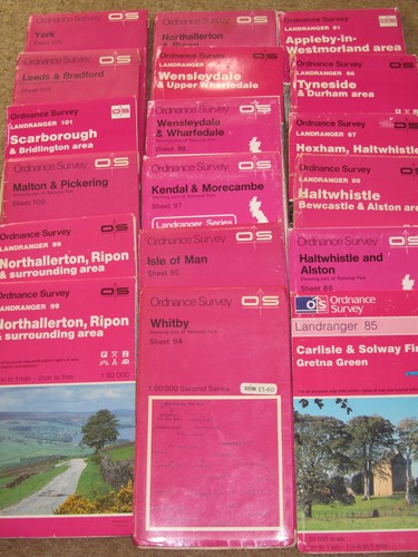 Ordnance survey landranger - os,