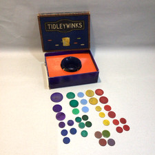 Vintage TIDLEYWINKS Game (Tiddly Winks) Boxed Set by Chad Valley