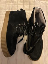 Kickers Ankle Boots Navy Size 6