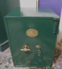 ANTIQUE VICTORIAN  SAMUEL WITHERS AND Co SAFE WITH KEYS