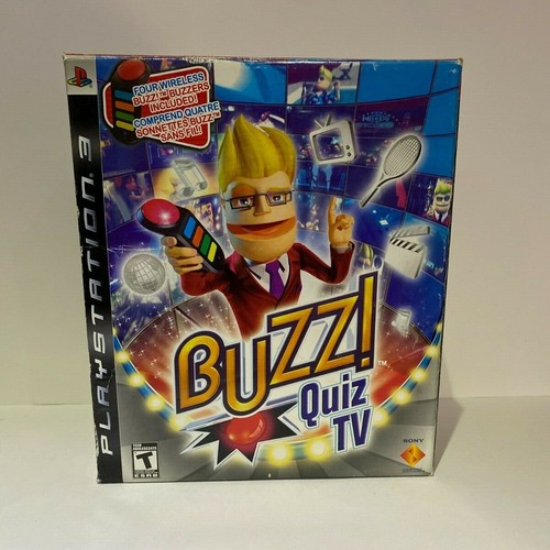 Playstation ps3 buzz quiz - buzz!,