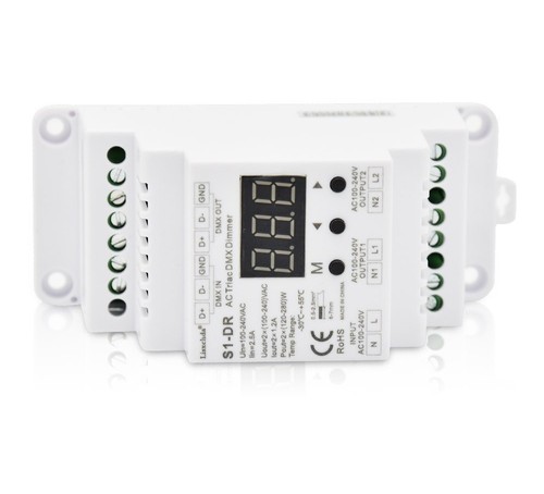 Channel triac dmx dimmer - ac,