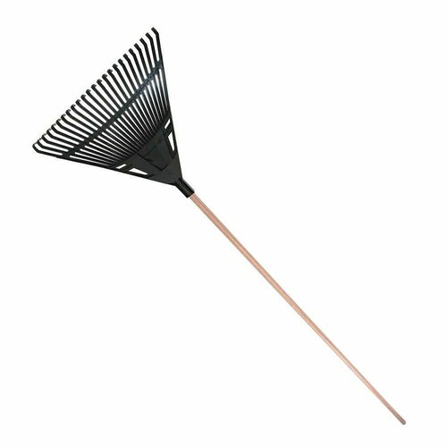 Garden lawn leaf rake - garden,