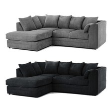 Luxor Corner Sofa Suite Grey