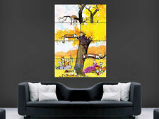 CALVIN AND HOBBES KIDS POSTER WALL ART PICTURE PRINT LARGE  HUGE COMIC BOOK