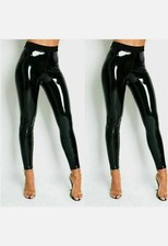 Ladies Vinyl PVC Shiny Disco