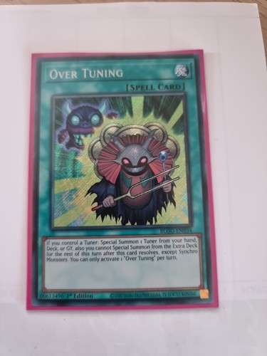 Over tuning 1st - over,