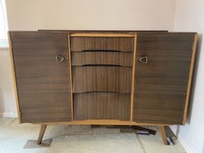 Avalon Yatton Mid Century Sideboard Storage Cabinet with Drawers