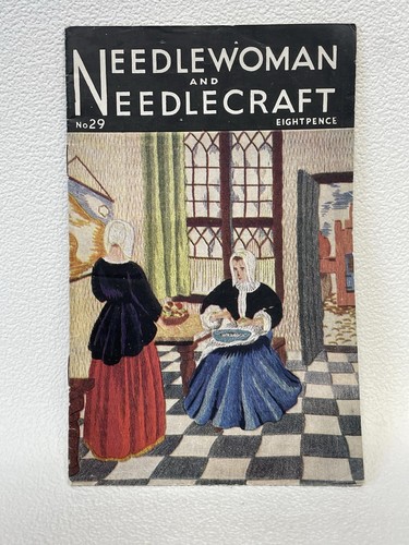 Vintage needlewoman - vintage, &