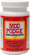 Mod Podge CS11201 8 Oz Waterbase Sealer, Glue and Finish, Gloss, White