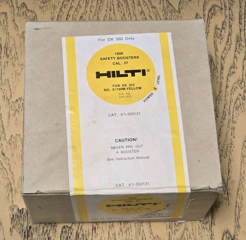 Sealed 1000 count hilti safety - count,