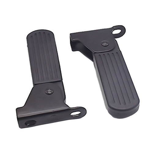 Black electric moped scooter - black,