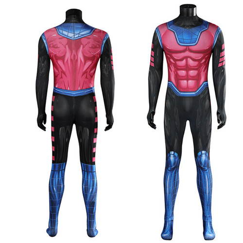 Men gambit cosplay costume - x-men,