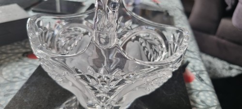 Bohemian lead crystal - lead, basket