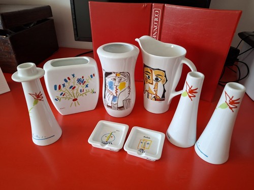 Tognana picasso porcelain lot - tognana,