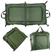 Large Padded Beanie Mat Carp Fishing Landing Unhooking 110cm x 60cm Tackle Green