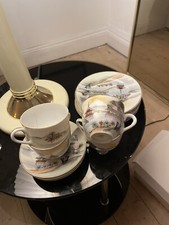 1940's Japanese Eggshell Porcelain Handpainted 16Piece Tea Set