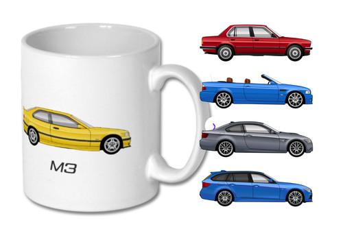 Mug bmw series various - mug,