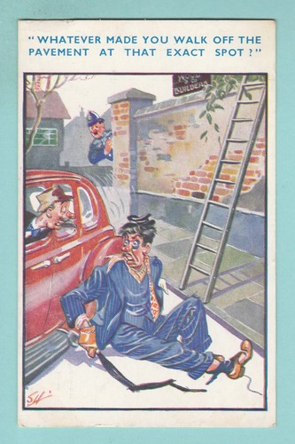 Postcard humour - postcard,