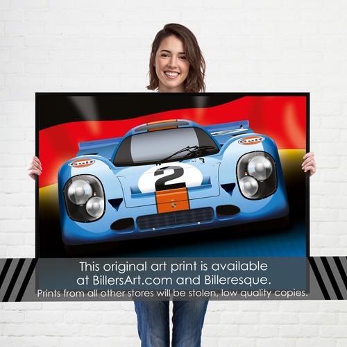 Porsche 917 poster - porsche,