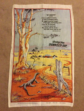 Australia Souvenir Tea towel 