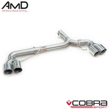 Cobra BMW 330e Exhaust Quad Exit M3 Style Venom Silencer Delete BM170 G20 330e