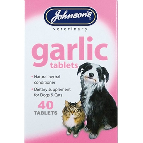 Johnsons garlic tablets - 40,