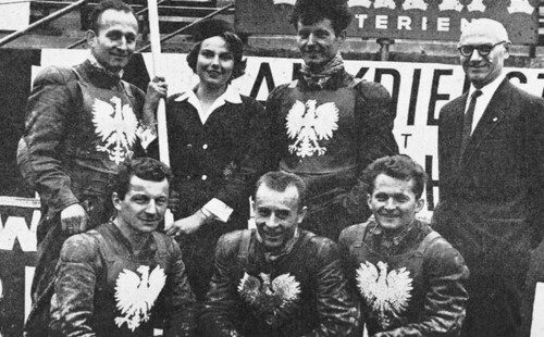 Poland 1963 speedway team - poland,