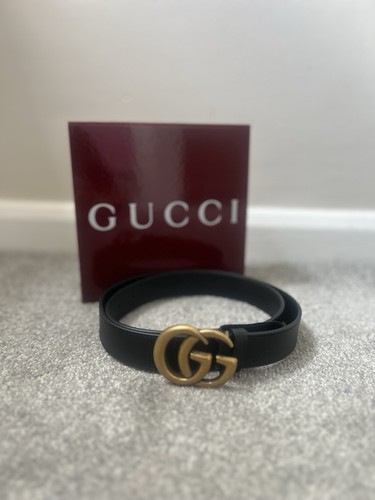 Gucci belt size worn - size, once