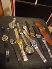Job Lot of LCD Watches (Some Vintage) Untested (Lot 1)