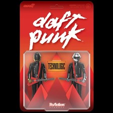 Super 7 Daft Punk ReAction Figure Twin Pack - Human After All New