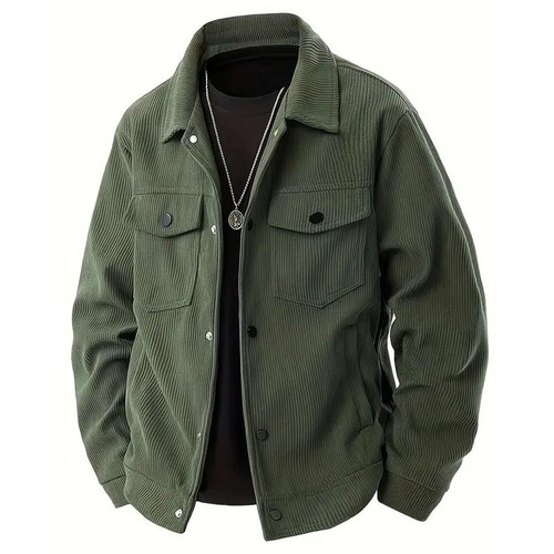 Mens corduroy overshirt - corduroy, jacket