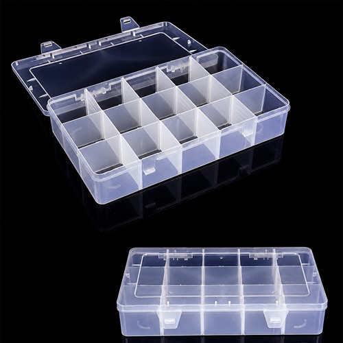 Plastic storage box adjustable - plastic,