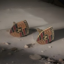 Large Porsche Cufflinks - Made