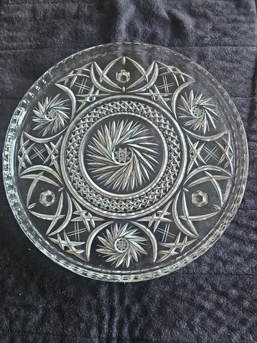 Vintage hand cut - cut, crystal