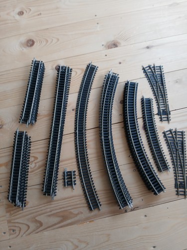 Hornby gauge railway track - hornby, oo