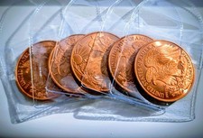Walking liberty copper - 5x,