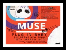 MUSE ENTIRE BAND AUTOGRAPHED