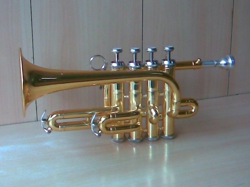 Flat piccolo trumpet - piccolo,