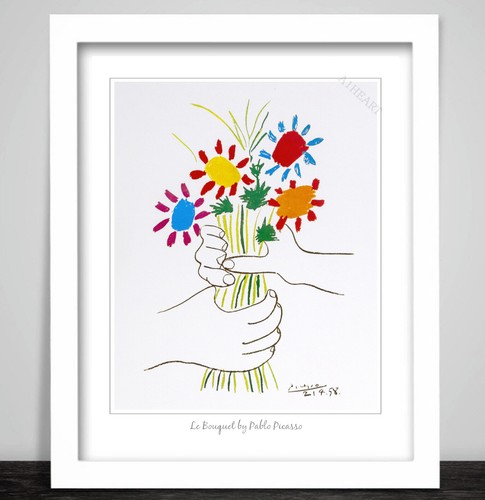 Art print bouquet artist - bouquet,