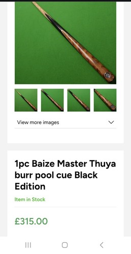 Baize master thuya burr black - burr,