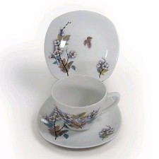 Midwinter Orchard Blossom Trio Cup Saucer Side Plate Fashion Shape Stylecraft