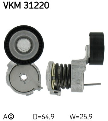 Left skf vkm 31220 - skf-oe,